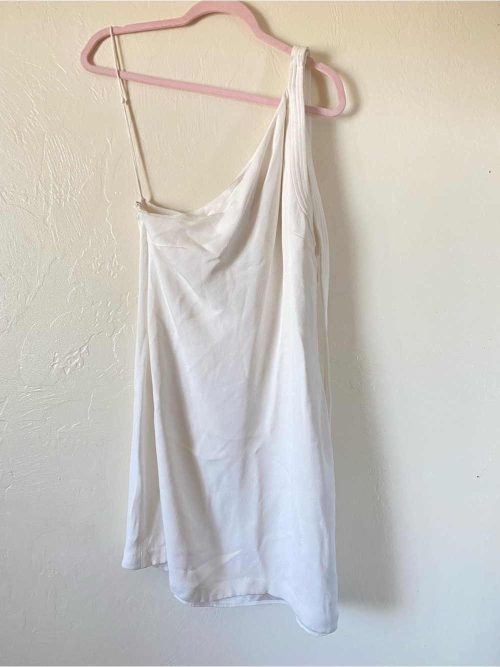 3.1 Philip lim size 12 nwt white one shoulder asymmetric dress
